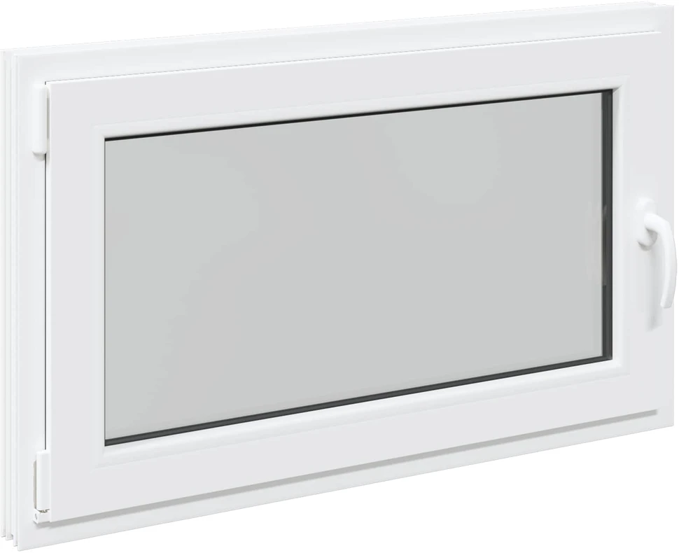 Bendras lango vidinis atspalvis baltas RISOR 100 x 70 cm