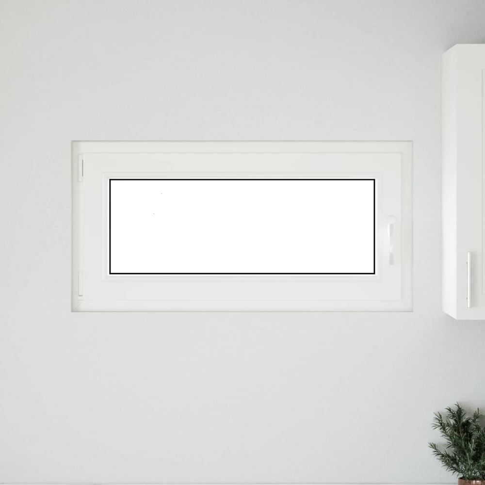 Bendras lango vidinis atspalvis baltas RISOR 100 x 50 cm