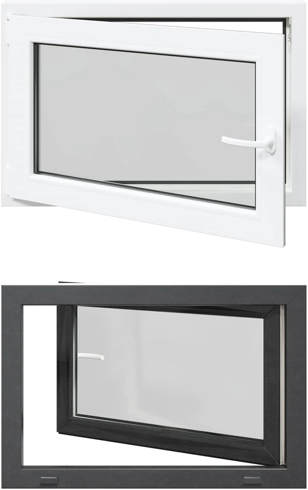 Bendras lango vidinis atspalvis baltas RISOR 90 x 50 cm