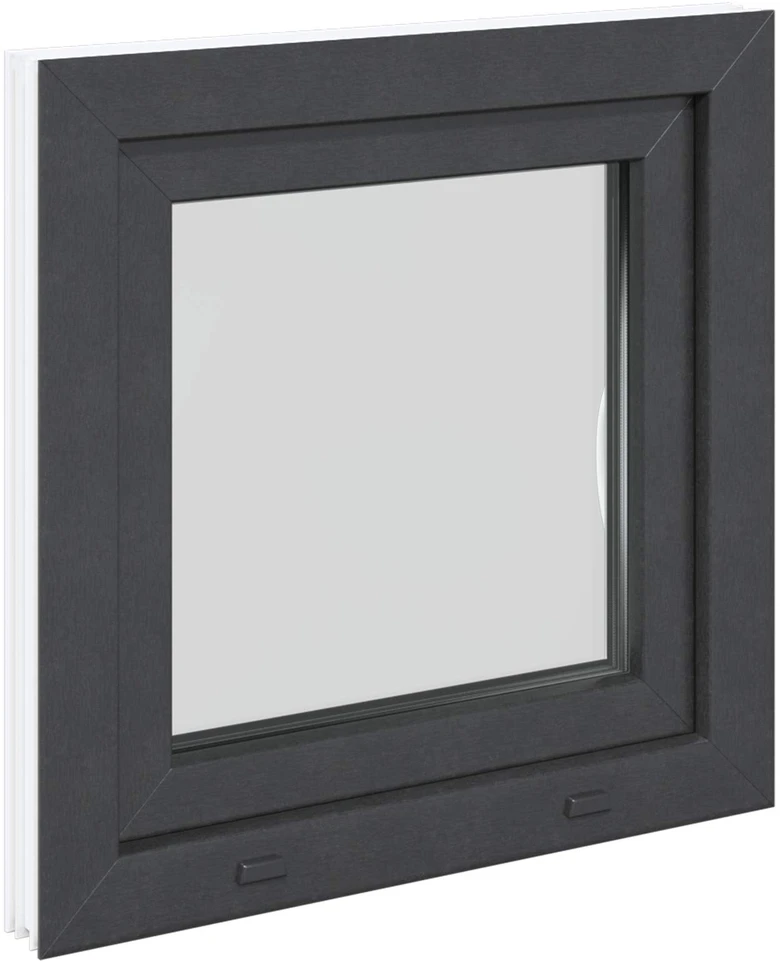Bendras lango vidinis atspalvis baltas RISOR 60 x 60 cm