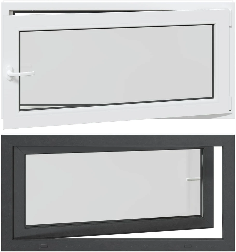Bendras lango vidinis atspalvis baltas RISOR 120 x 60 cm