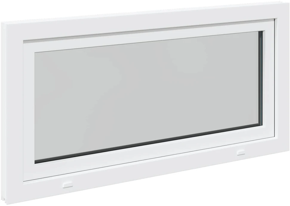Bendras lango vidinis atspalvis baltas RISOR 120 x 60 cm