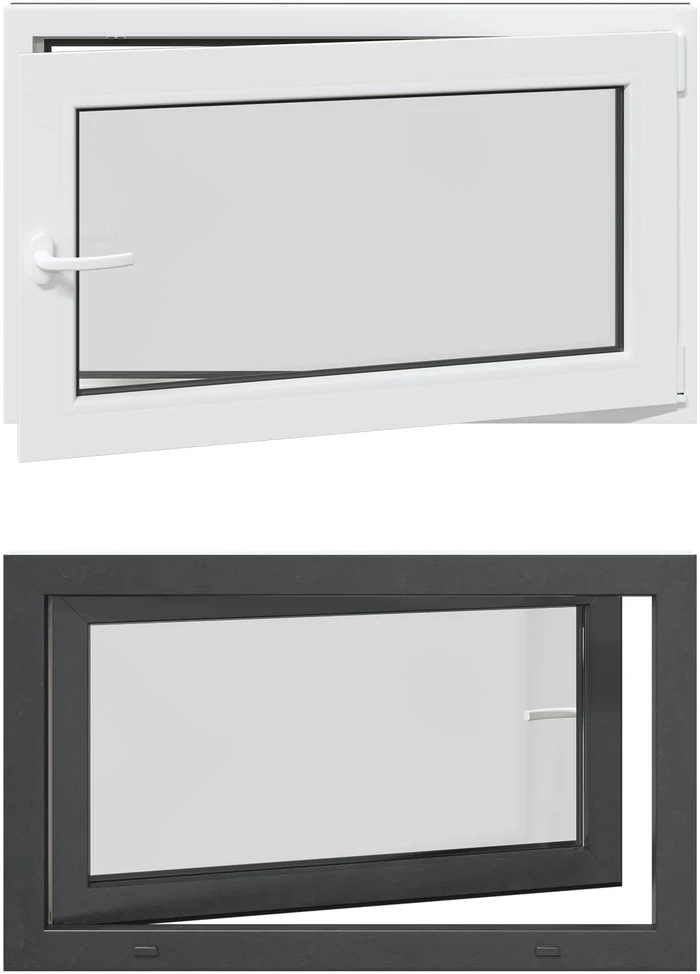 Bendras lango vidinis atspalvis baltas RISOR 100 x 60 cm