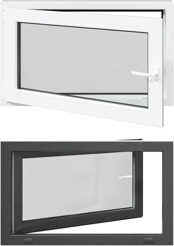 Bendras lango vidinis atspalvis baltas RISOR 100 x 70 cm