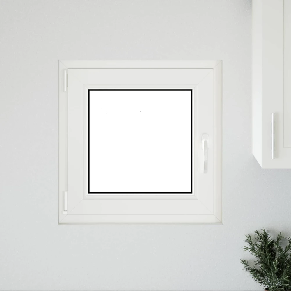 Bendras lango vidinis atspalvis baltas RISOR 60 x 60 cm