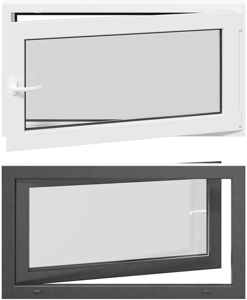 Bendras lango vidinis atspalvis baltas RISOR 110 x 50 cm