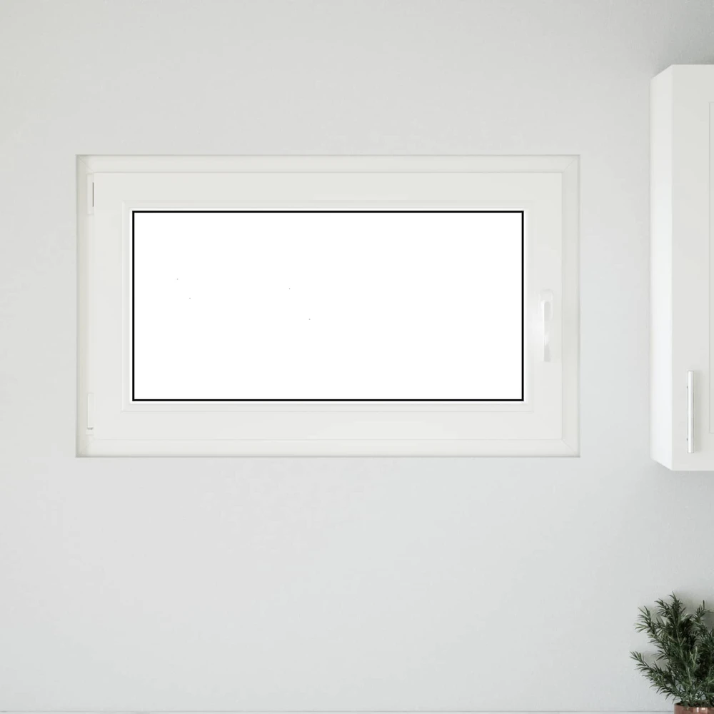 Bendras lango vidinis atspalvis baltas RISOR 100 x 70 cm
