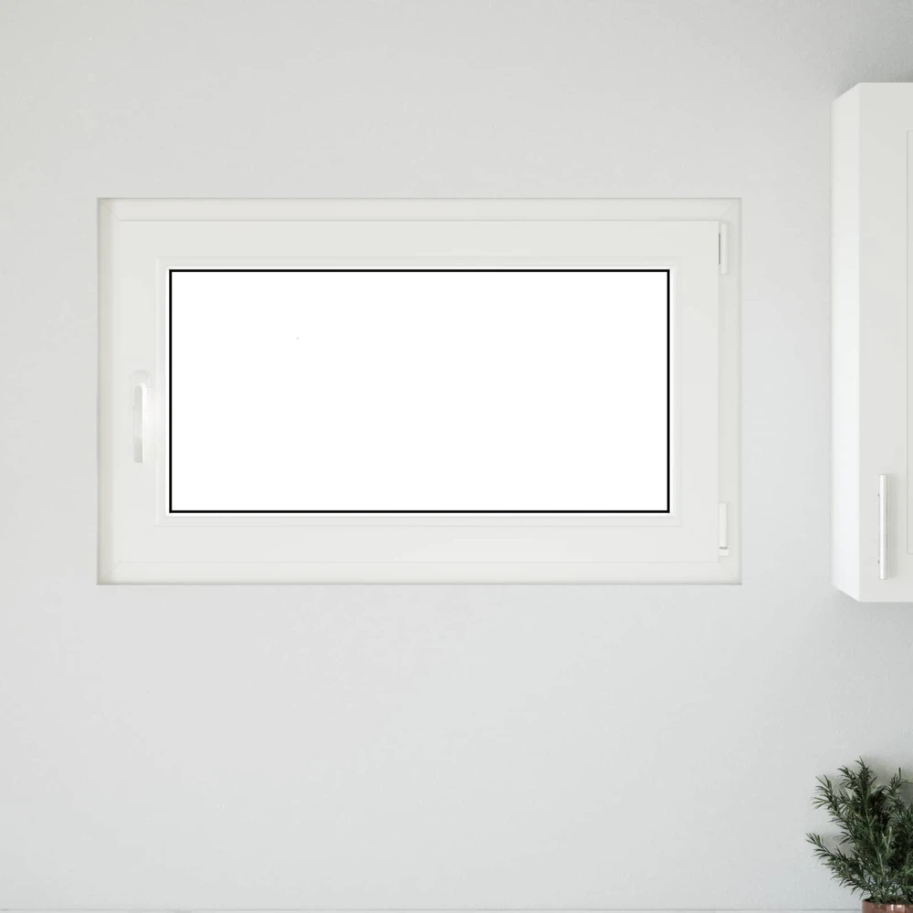 Bendras lango vidinis atspalvis baltas RISOR 100 x 70 cm