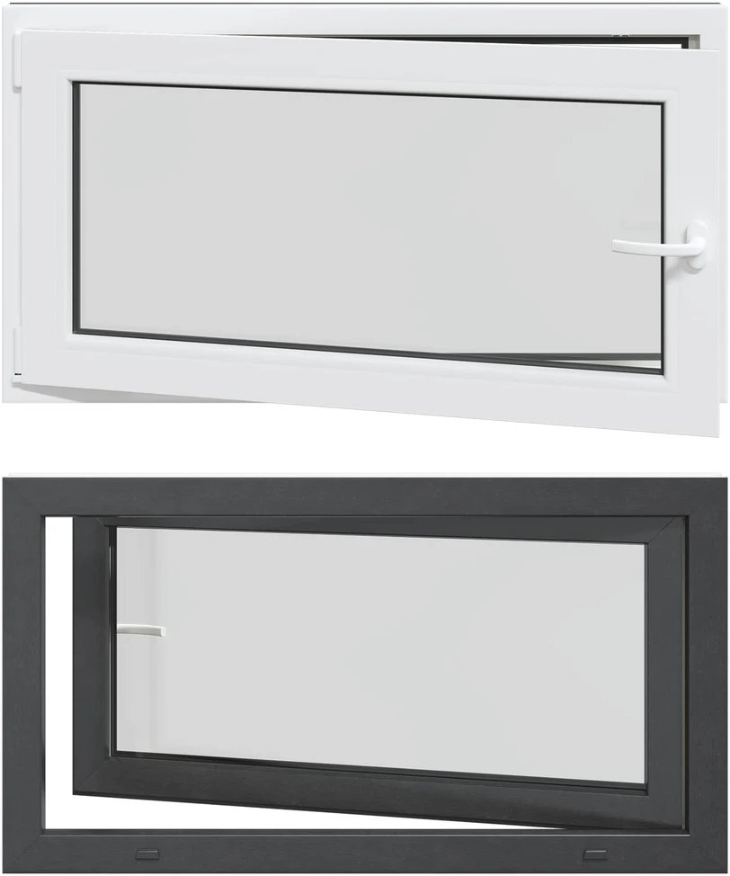 Bendras lango vidinis atspalvis baltas RISOR 110 x 60 cm