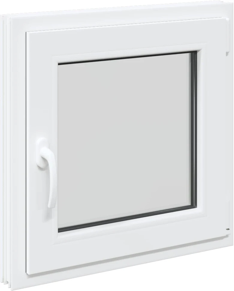 Bendras lango vidinis atspalvis baltas RISOR 60 x 60 cm
