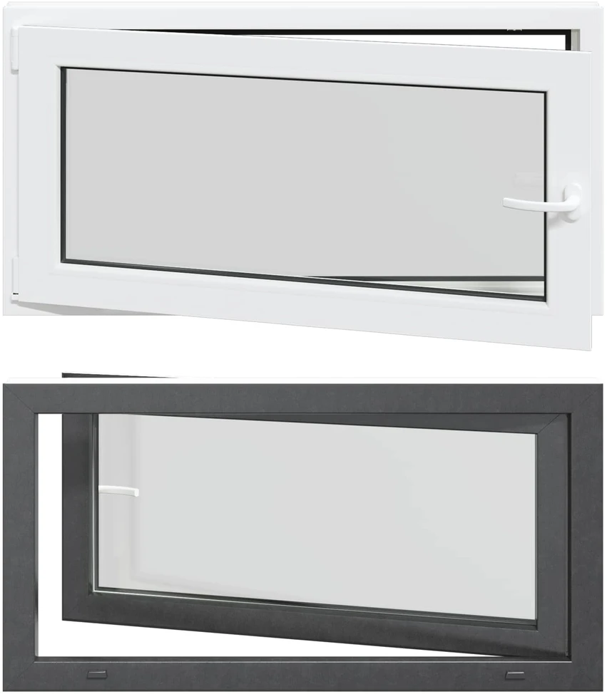 Bendras lango vidinis atspalvis baltas RISOR 110 x 60 cm