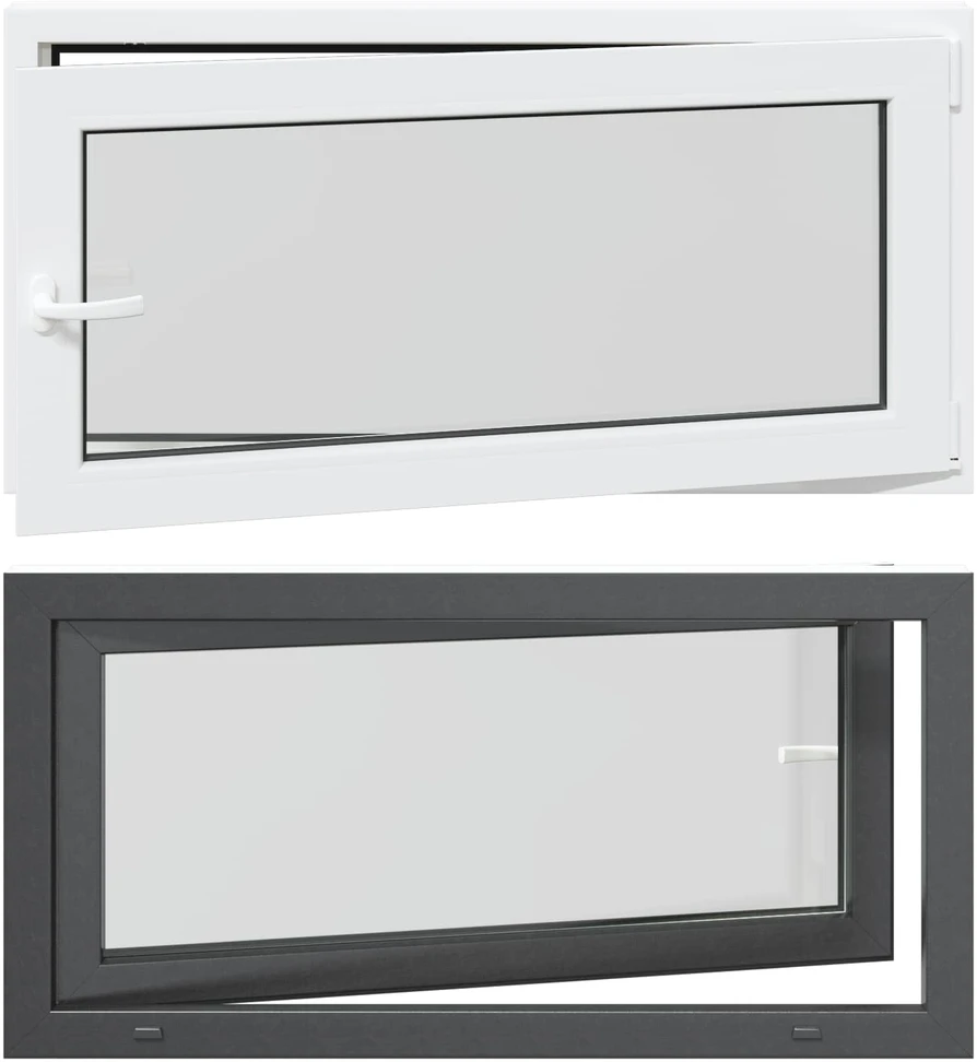 Bendras lango vidinis atspalvis baltas RISOR 120 x 60 cm