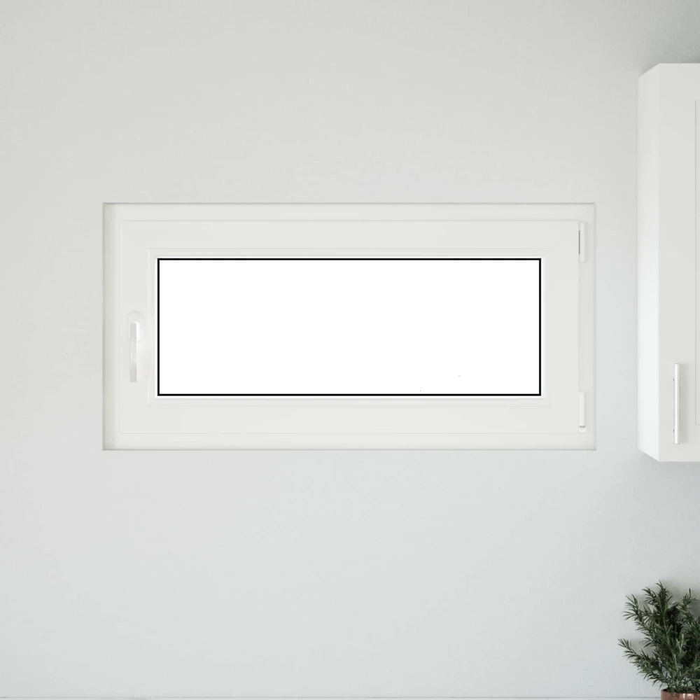 Bendras lango vidinis atspalvis baltas RISOR 100 x 50 cm