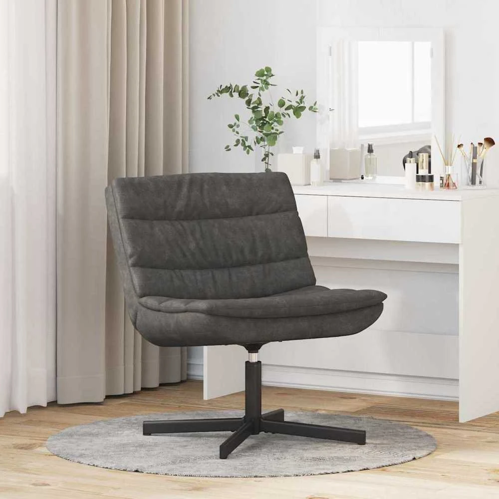 Sukamasis krėslas Juoda 63 x 75 x 76 cm Antikinis PU