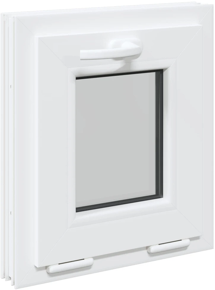 Bendras lango vidinis atspalvis baltas RISOR 40 x 45 cm