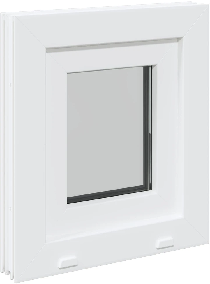 Bendras lango vidinis atspalvis baltas RISOR 40 x 45 cm