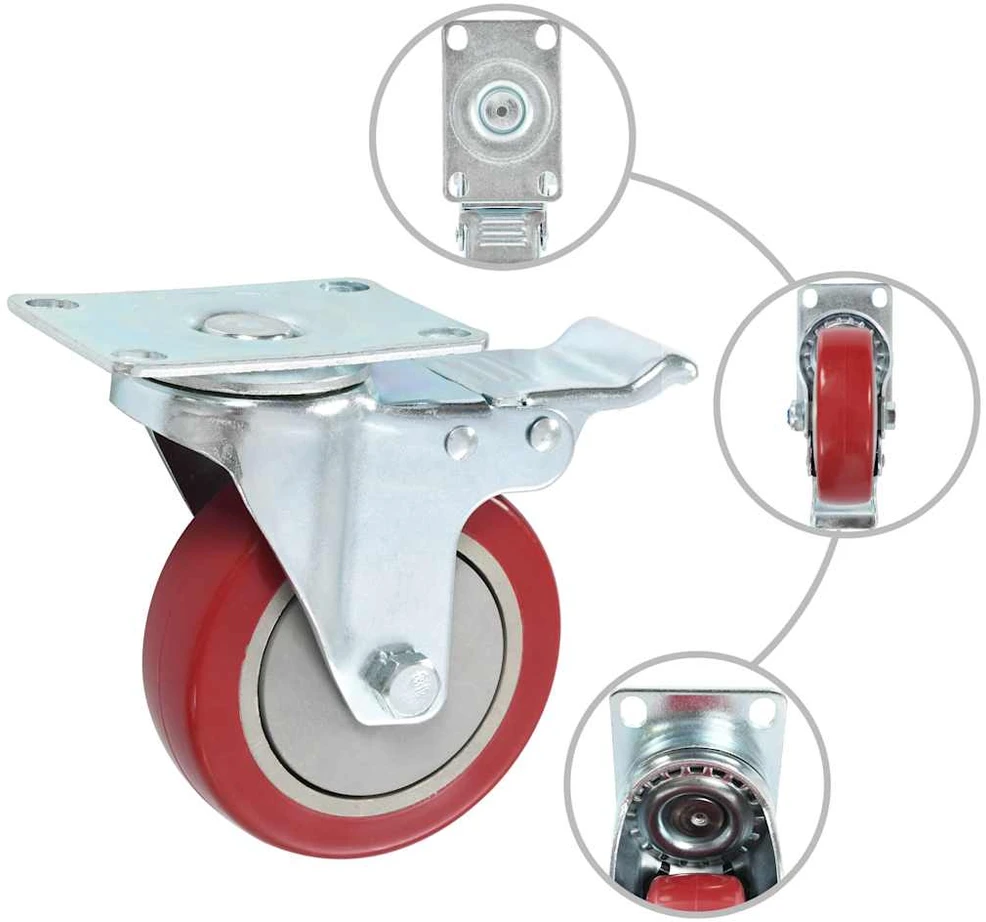 Pasukami ratukai, 8vnt., 100mm