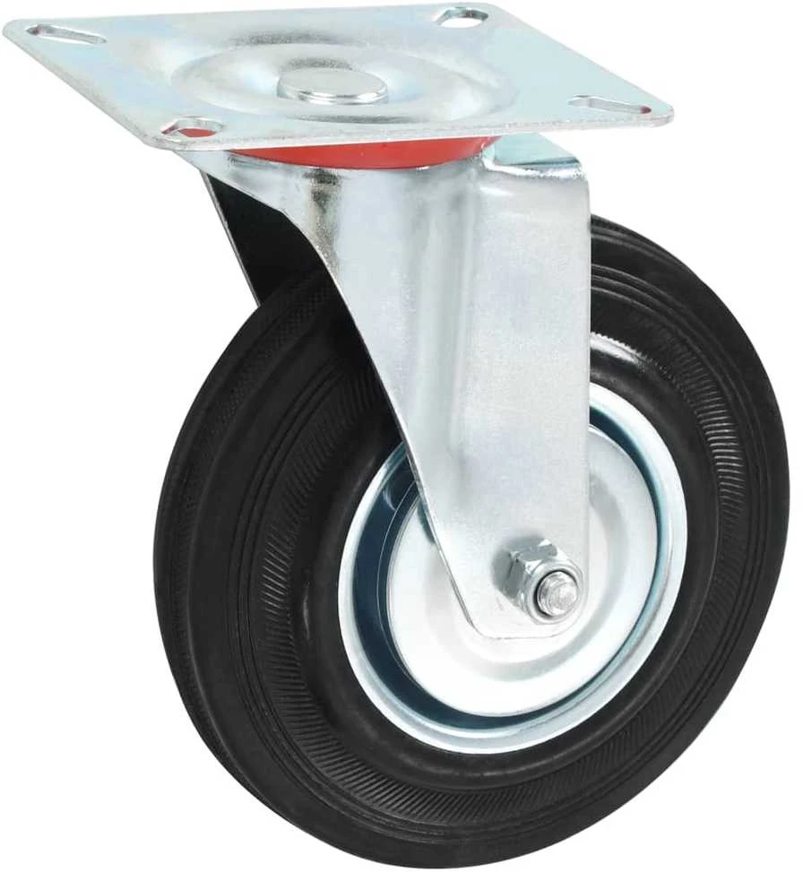 Pasukami ratukai su stabdžiais, 32 vnt., 125 mm