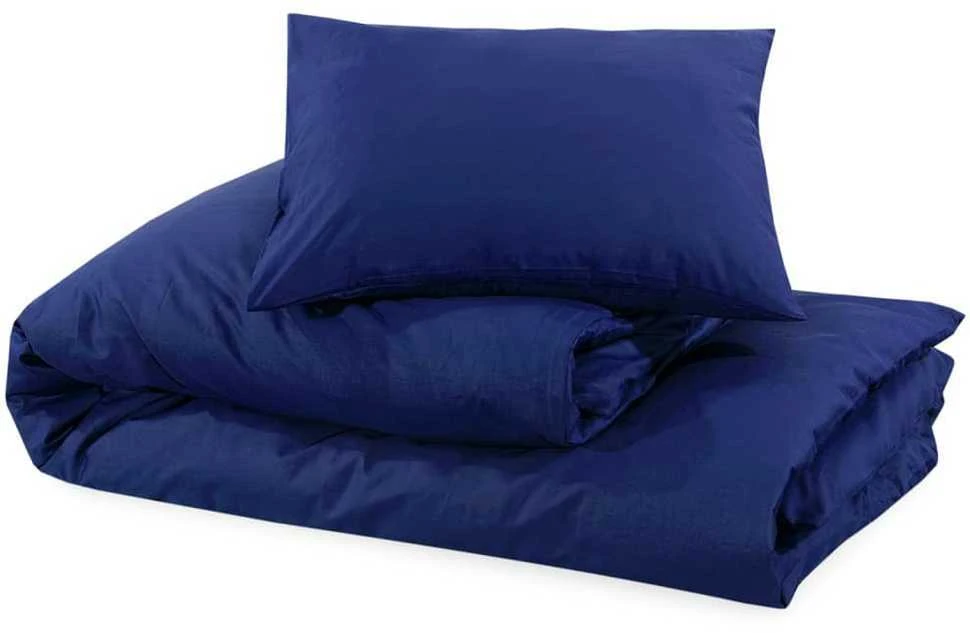 Patalynės komplektas, tamsiai mėlynas, 140x200cm, mikropluoštas