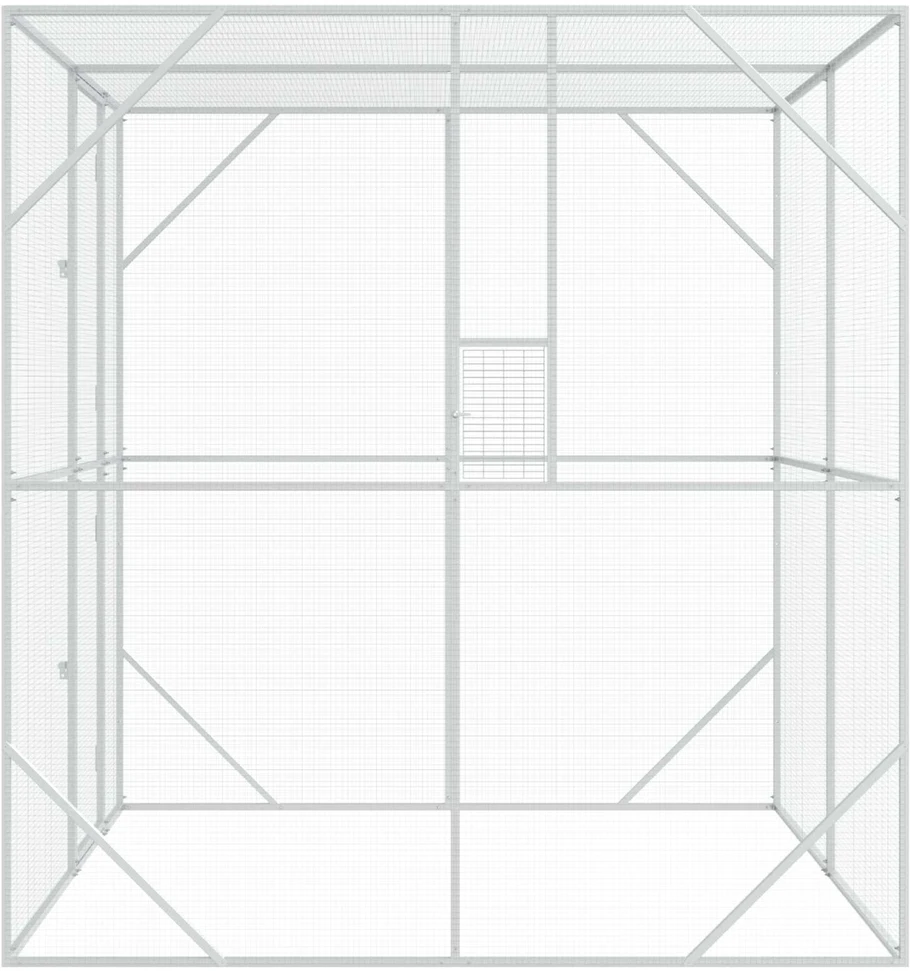 Paukščių narvas Sidabrinė 209 x 202 x 214 cm