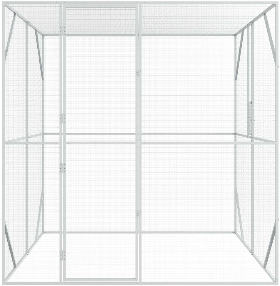 Paukščių narvas Sidabrinė 209 x 202 x 214 cm