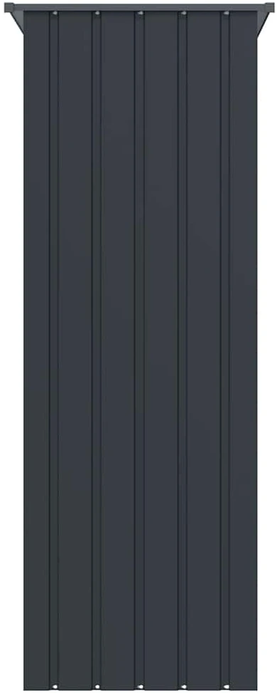 Paukščių narvas, antracito, 215x78x200cm, galvanizuotas plienas