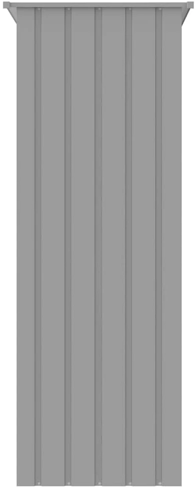 Paukščių narvas, pilkas, 215x78x200cm, galvanizuotas plienas