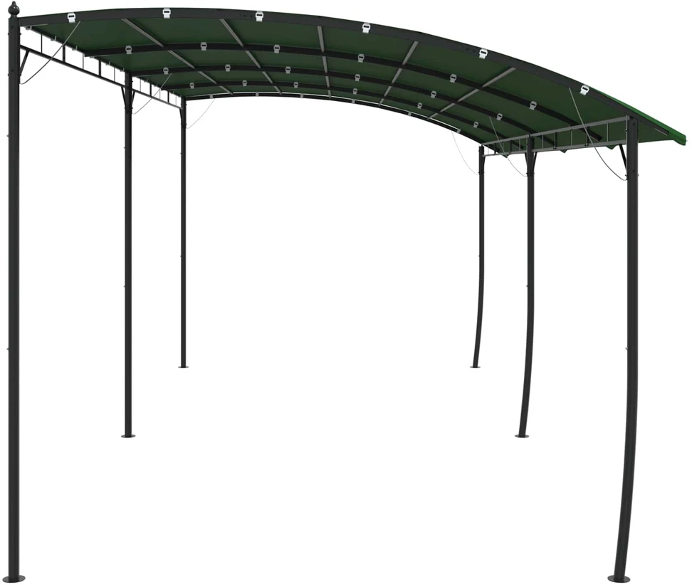Pavėsinė 6 x 3 x 2,55 m Žalia