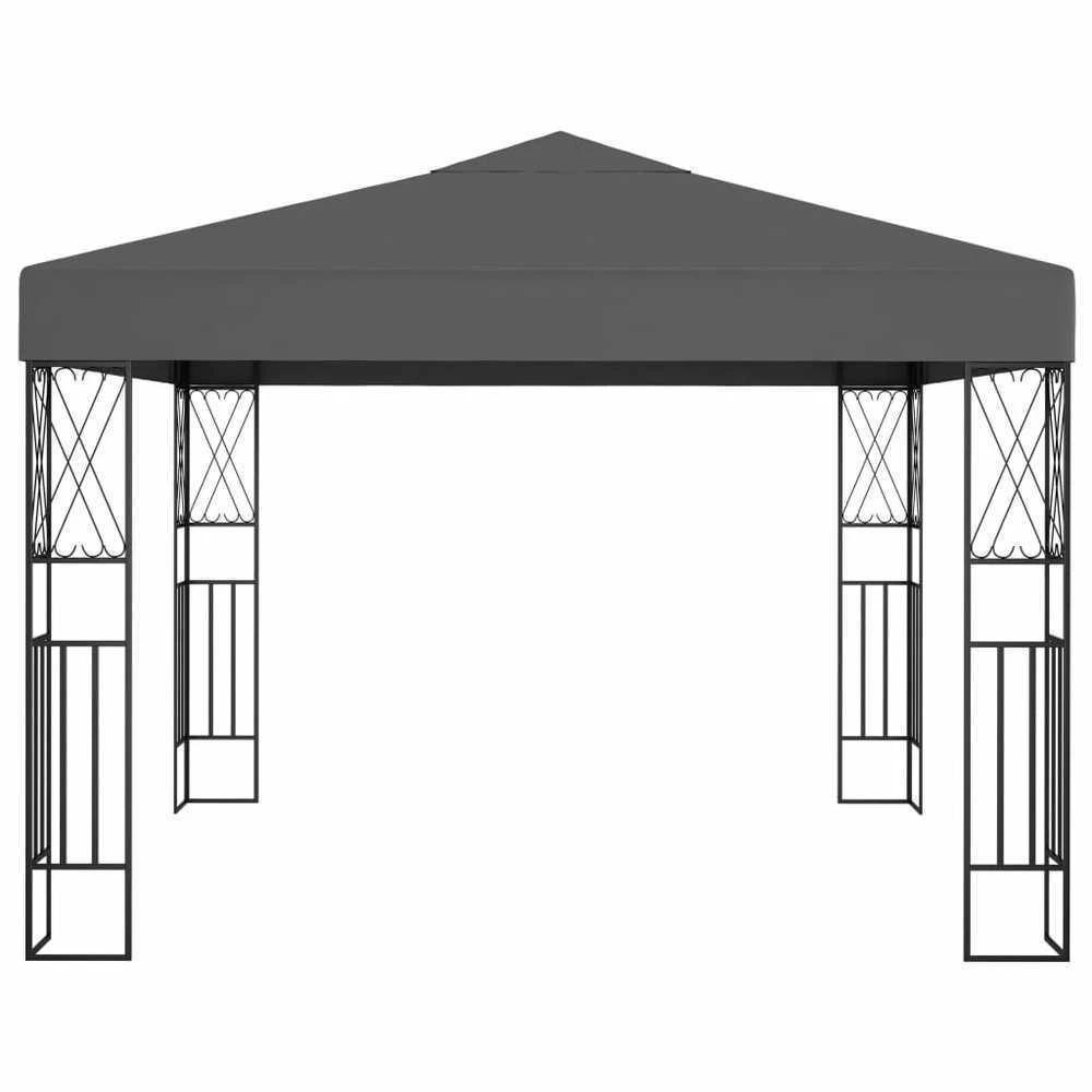 Pavėsinė, antracito spalvos, 3x3m audinys
