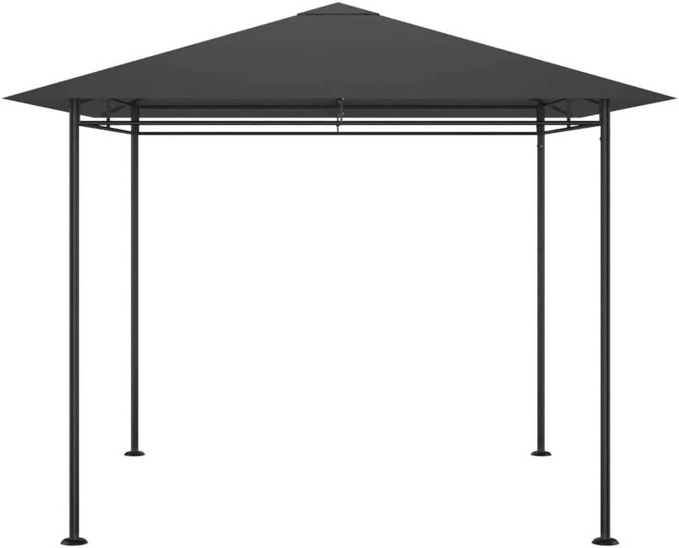 Pavėsinė, antracito spalvos, 3x3x2,7m, 180g/m²