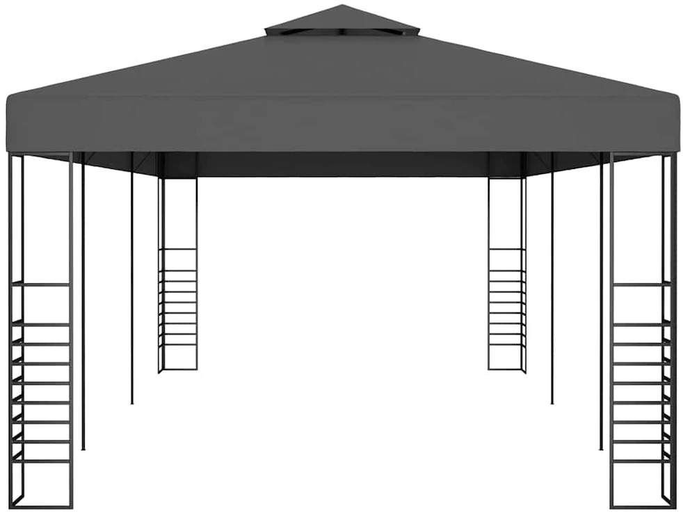 Pavėsinė, antracito spalvos, 3x6m
