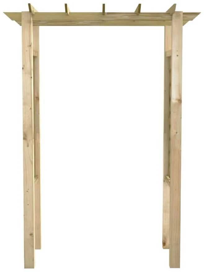 Pavėsinė/rožių arka, 150x60x204cm, impregnuota mediena