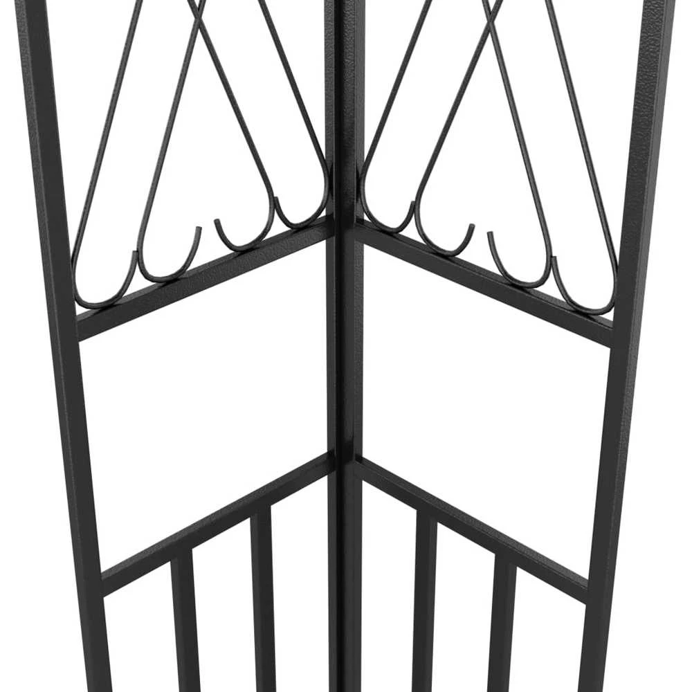 Pavėsinė su lempučių girliandomis LED, taupe, 3x4m
