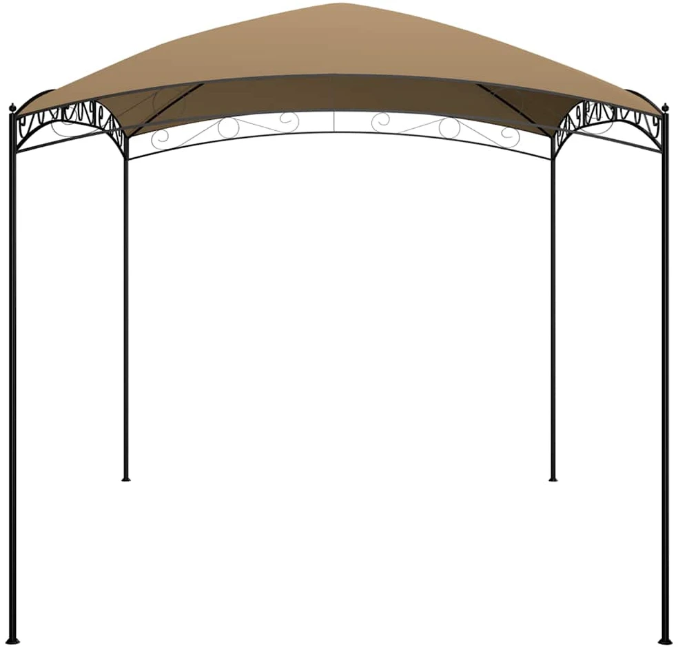 Pavėsinė, taupe spalvos, 3x4x2,65m, 180 g/m²