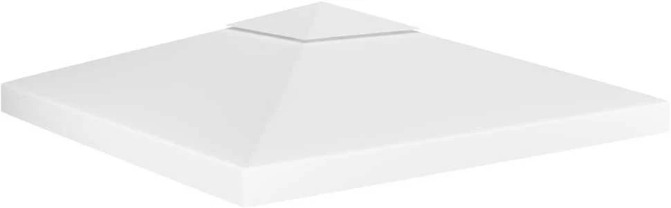 Pavėsinės uždangalas, 2 pakopų, baltas, 3x3m, 310 g/m²