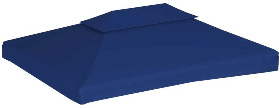 Pavėsinės uždangalas, mėlynas, 4x3m, 310 g/m²