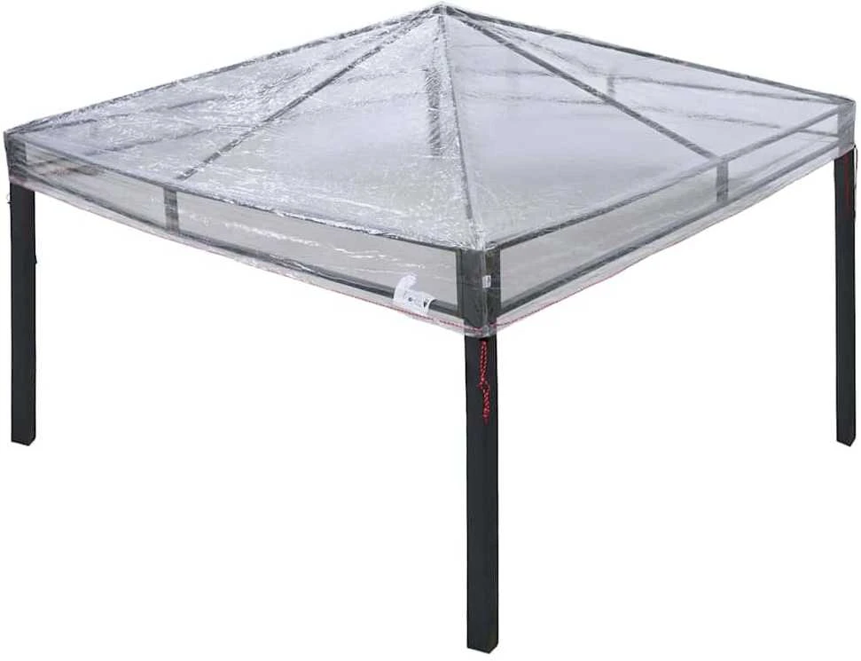 Paviliono dangos keitimas 300 x 300 x 26 cm Skaidrus PVC