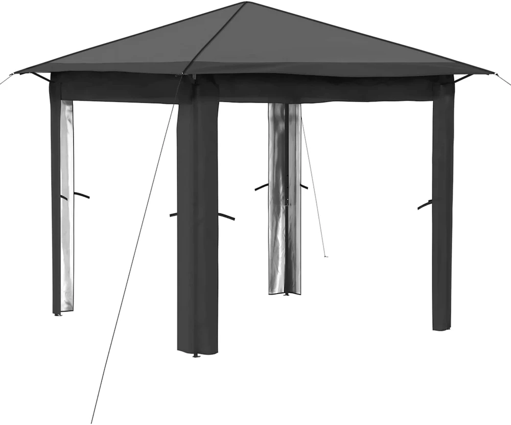 Paviljonas be šoninės sienos 2,6 x 2,6 m