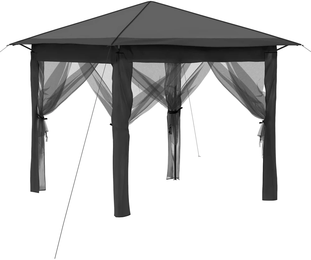 Paviljonas su 4 šoninėmis sienomis 2,6 x 2,6 m