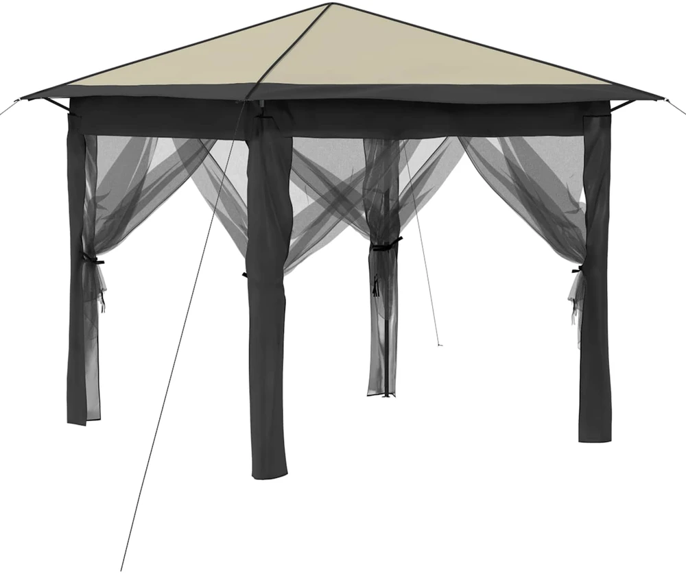Paviljonas su 4 šoninėmis sienomis 2,6 x 2,6 m