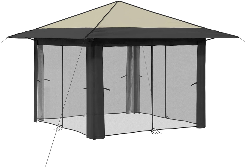 Paviljonas su 4 šoninėmis sienomis 3,3 x 3,3 m