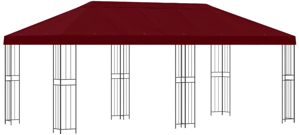 Sodo Paviljonas 6 x 3 m Vyšninė Poliesteris ir plienas 190 gsm