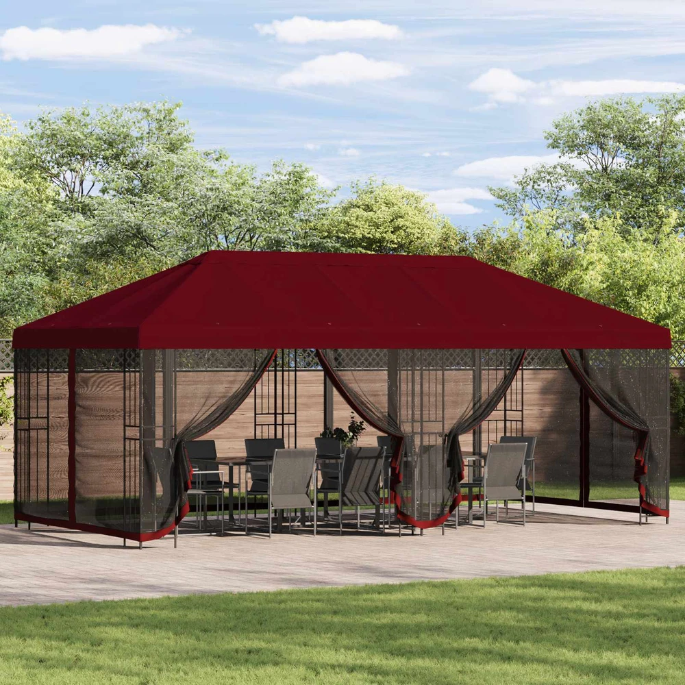 Paviljonas su šoninėmis sienelėmis 6 x 3 m Vyšninė