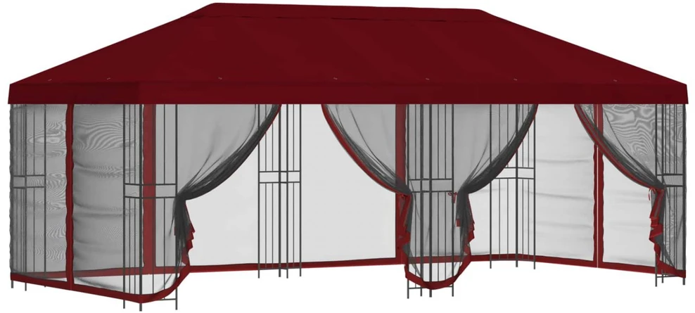 Paviljonas su šoninėmis sienelėmis 6 x 3 m Vyšninė