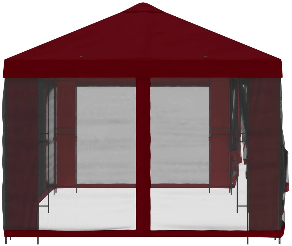 Sodo pavėsinė su šoninėmis sienelėmis 6 x 3 m Vyšninė