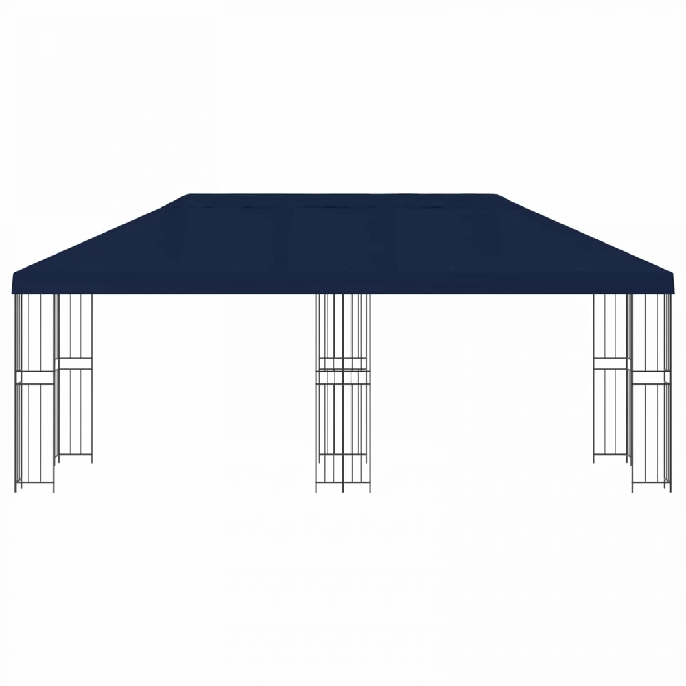 Sodo Paviljonas 6 x 3 m Mėlyna Poliesteris ir plienas 190 gsm