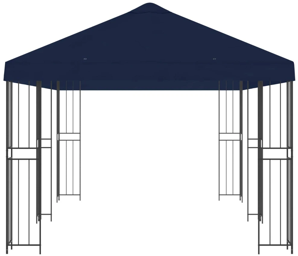 Sodo Paviljonas 6 x 3 m Mėlyna Poliesteris ir plienas 190 gsm