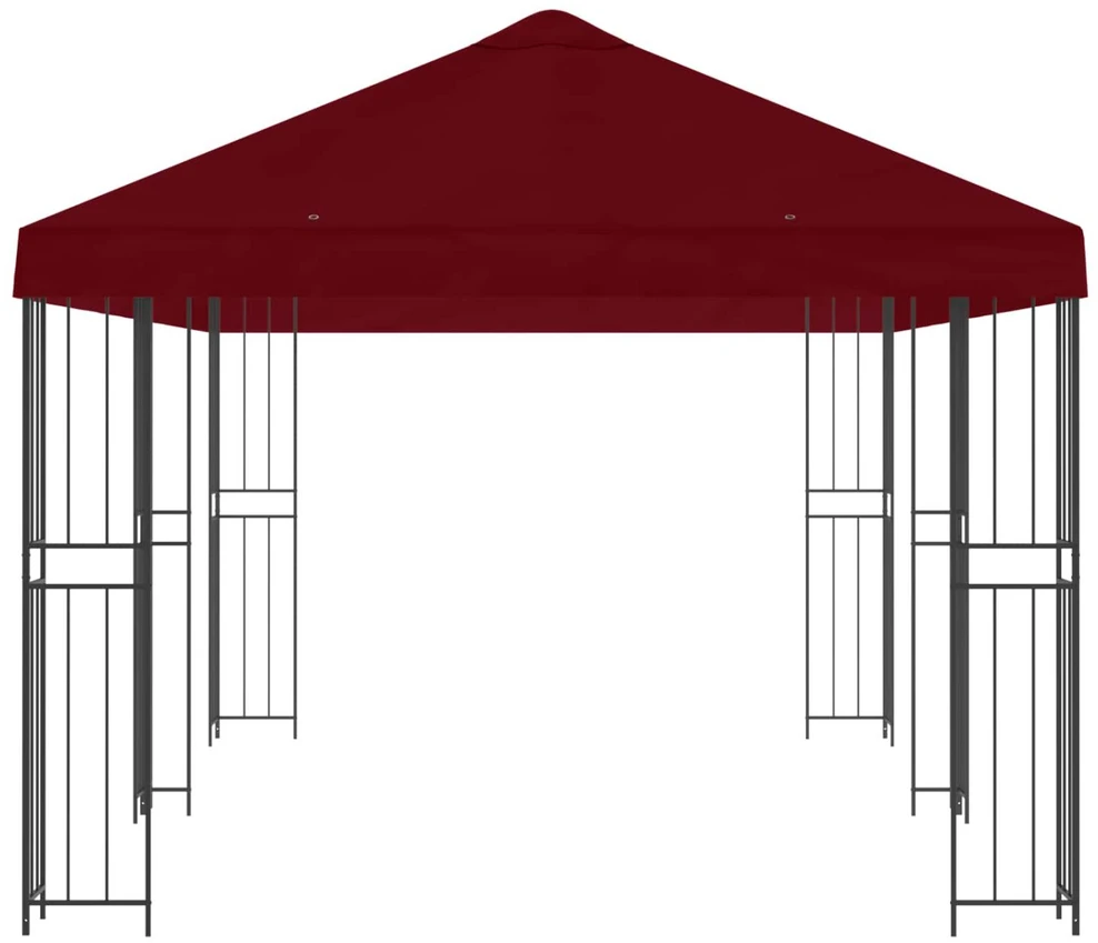 Sodo Paviljonas 6 x 3 m Vyšninė Poliesteris ir plienas 190 gsm