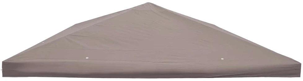 Paviljono uždanga Taupe 300 x 300 cm Poliesteris ir plienas