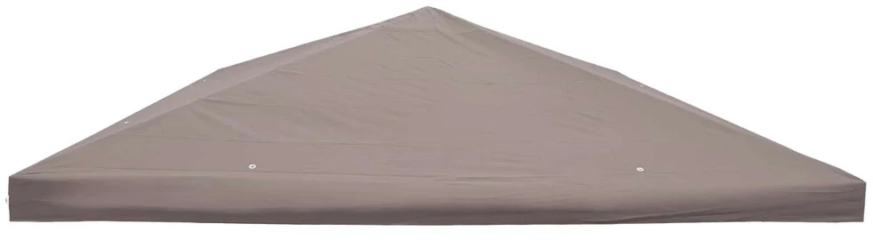 Paviljono uždanga 300 x 300 cm Taupe Poliesteris ir plienas
